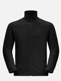 Толстовка чоловіча Jack Wolfskin TAUNUS FZ M чорна 1711451-6000 изображение 5