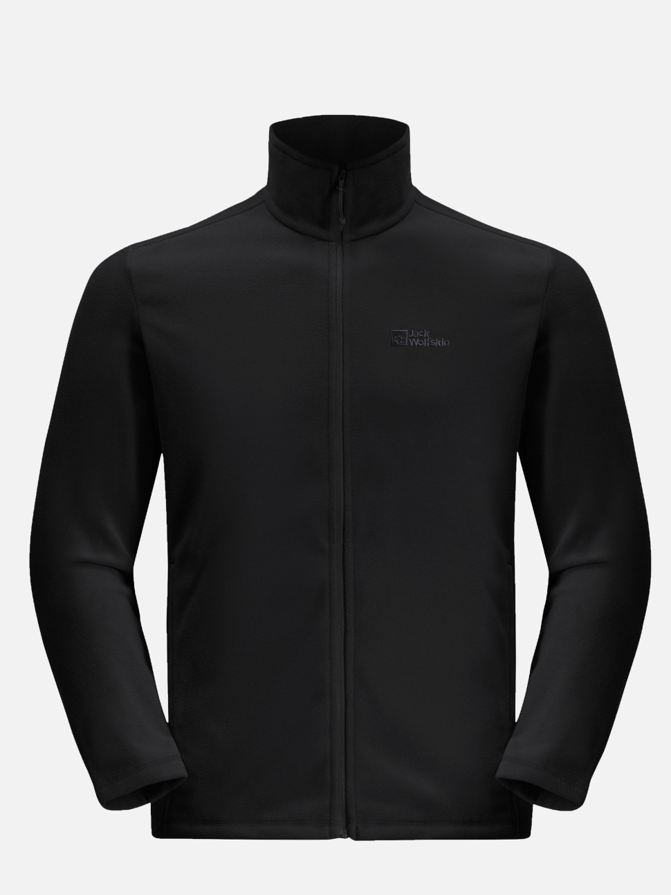 Толстовка чоловіча Jack Wolfskin TAUNUS FZ M чорна 1711451-6000 — фото 5