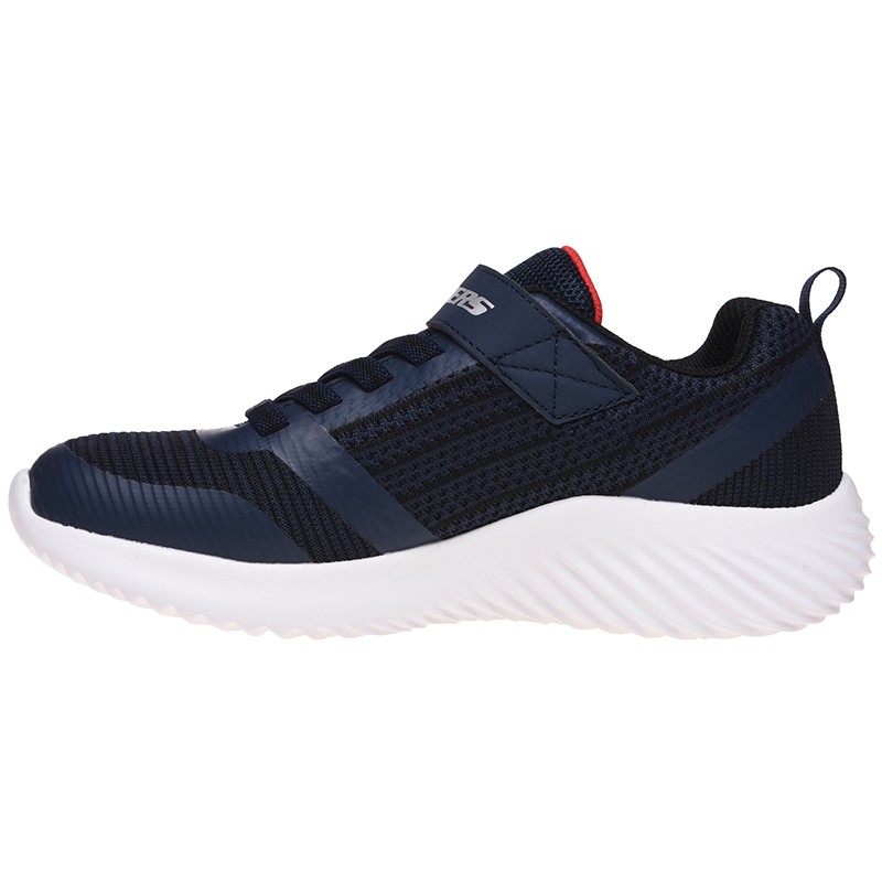 Кросівки дитячі Skechers Snickers сині 98302L-NVBK — фото 4