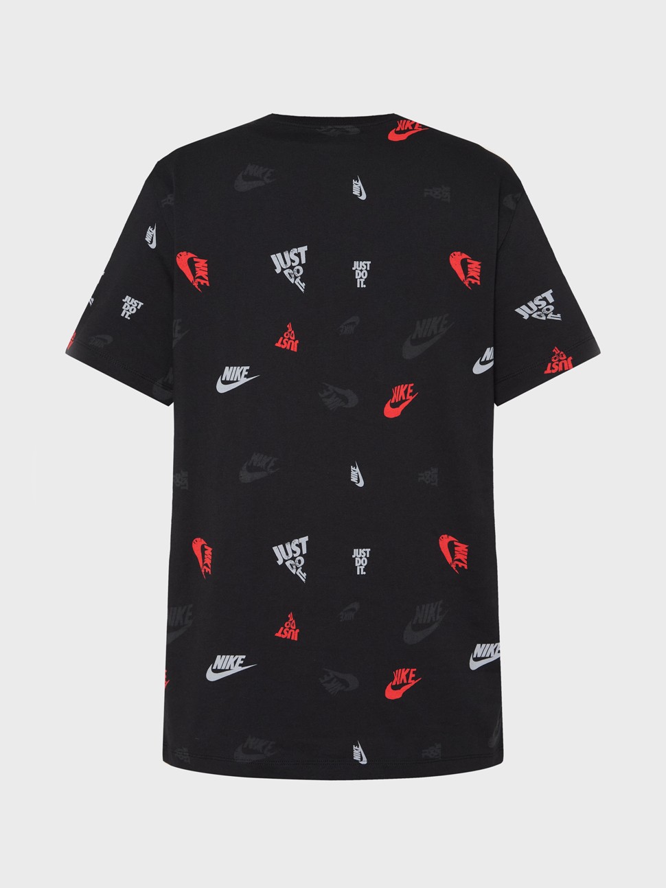 Футболка чоловіча Nike M NSW TEE 12MO AOP SP25 чорна HJ0561-010 — фото 3