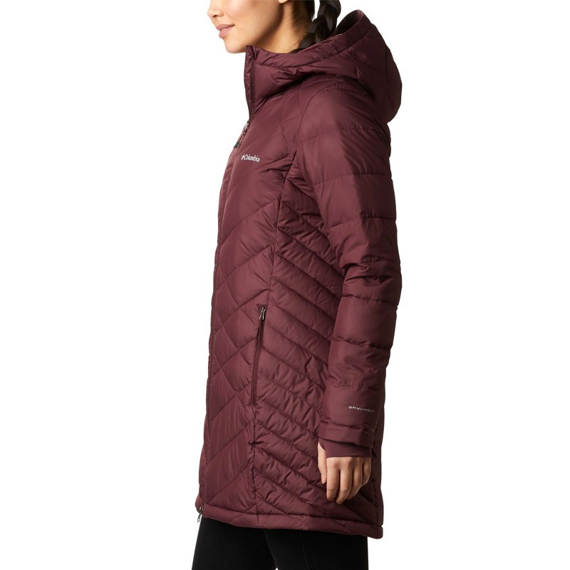 Куртка жіноча Columbia  Heavenly™ Long Hooded Jacket бордова 1738161-671 изображение 3