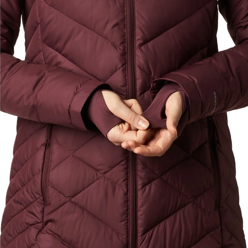 Куртка жіноча Columbia Heavenly™ Long Hooded Jacket бордова 1738161-671 — фото 5