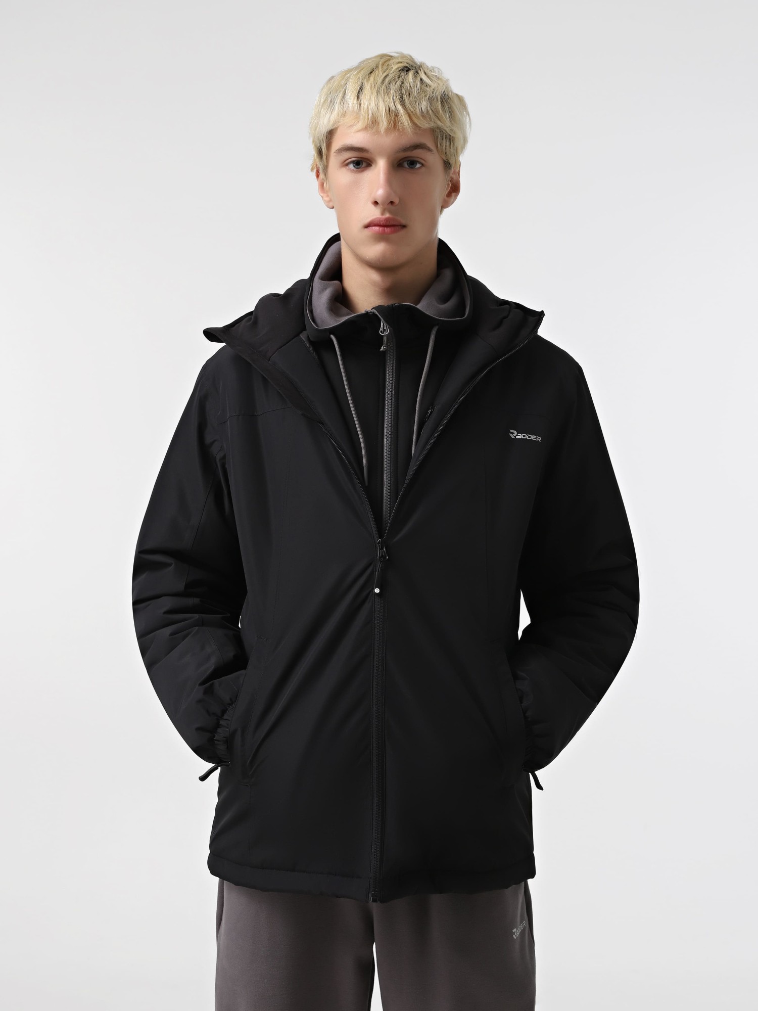 Куртка чоловіча Radder Pury чорна 120065-010 изображение 2