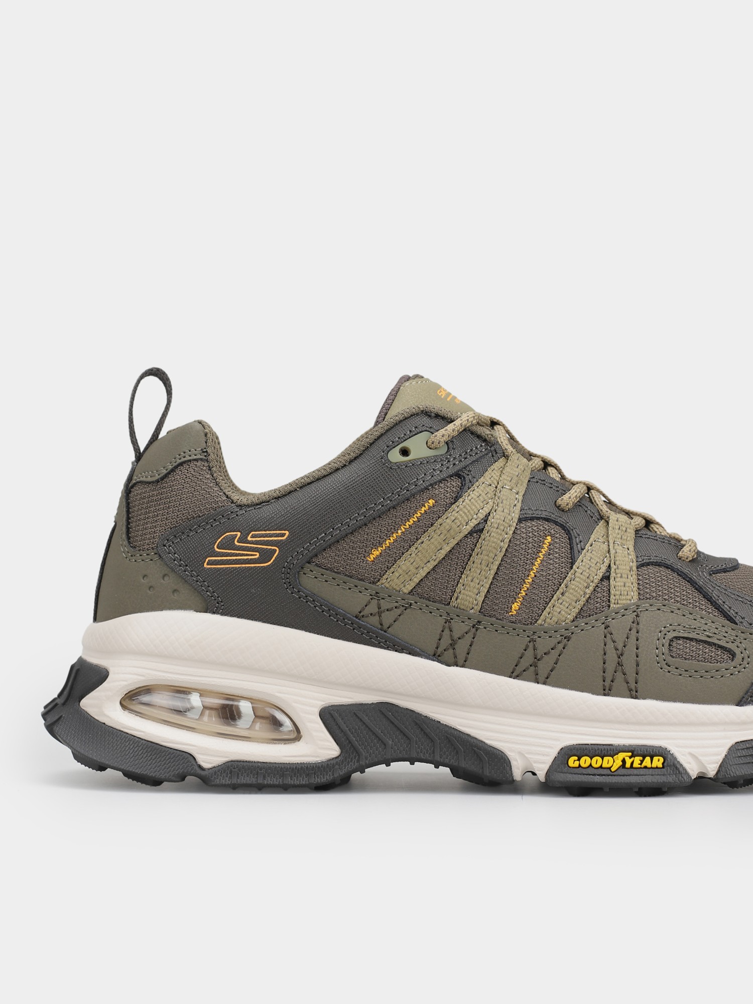 Кросівки чоловічі Skechers SKECH-AIR ENVOY оливкові 237211 OLV изображение 6