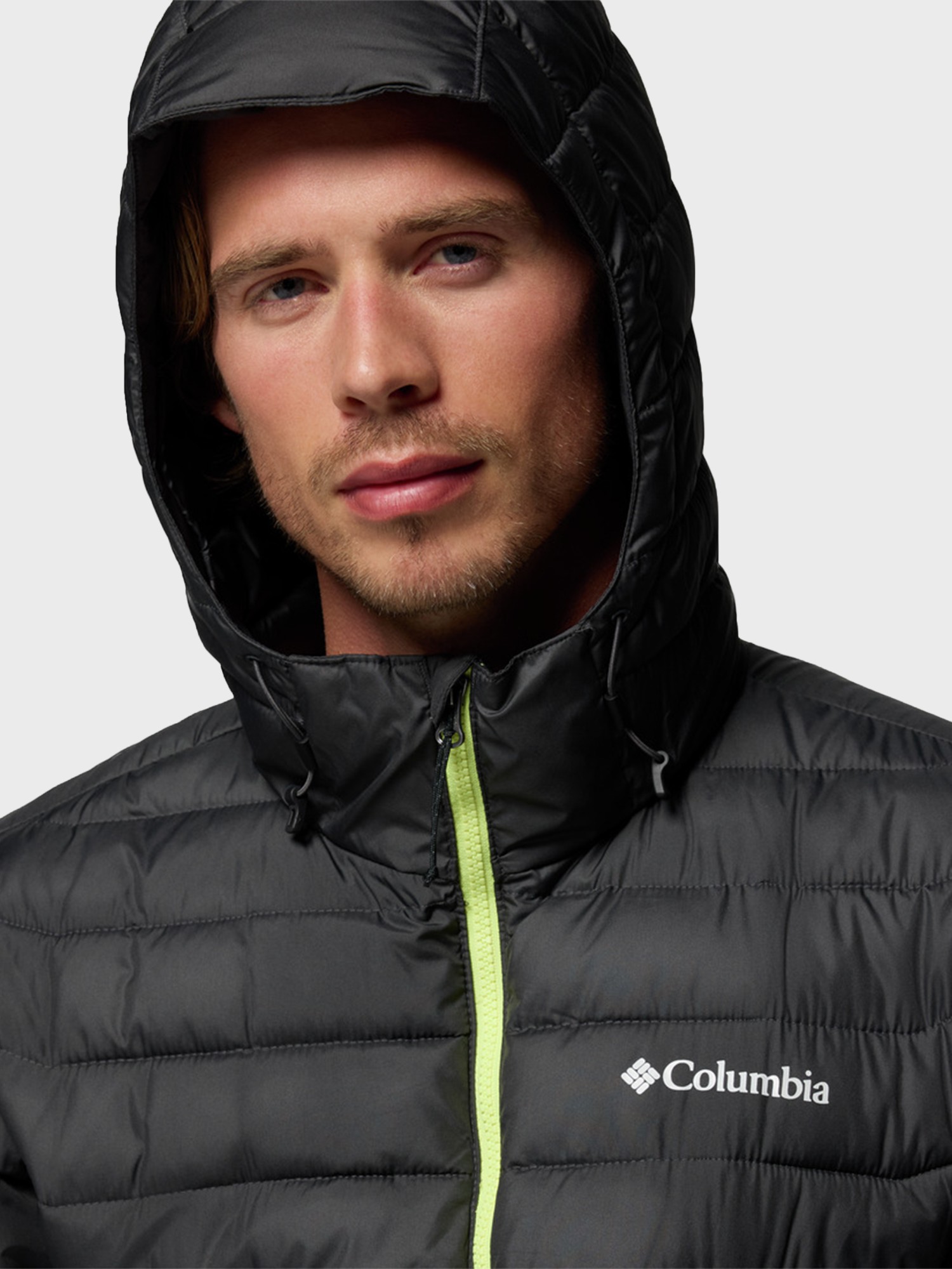 Куртка мужская Columbia Powder Lite™ II Hooded Jacket бирюзовая 2086941-429 изображение 8