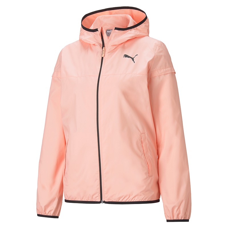 Ветровка женская Puma Essentials Solid Windbreaker персиковая 58726926 — фото 1