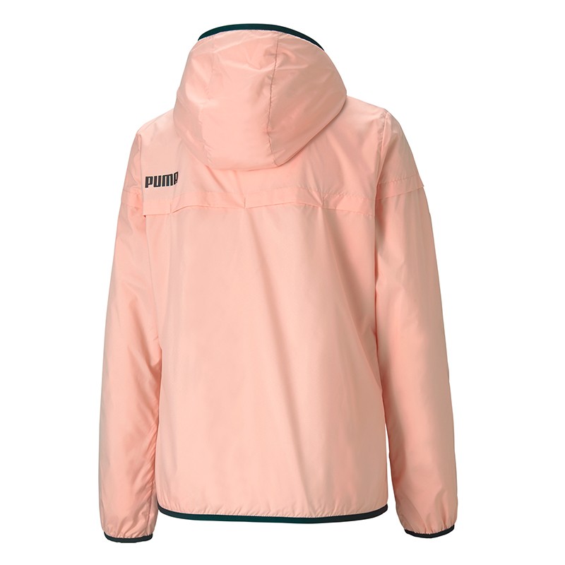 Ветровка женская Puma Essentials Solid Windbreaker персиковая 58726926 — фото 2