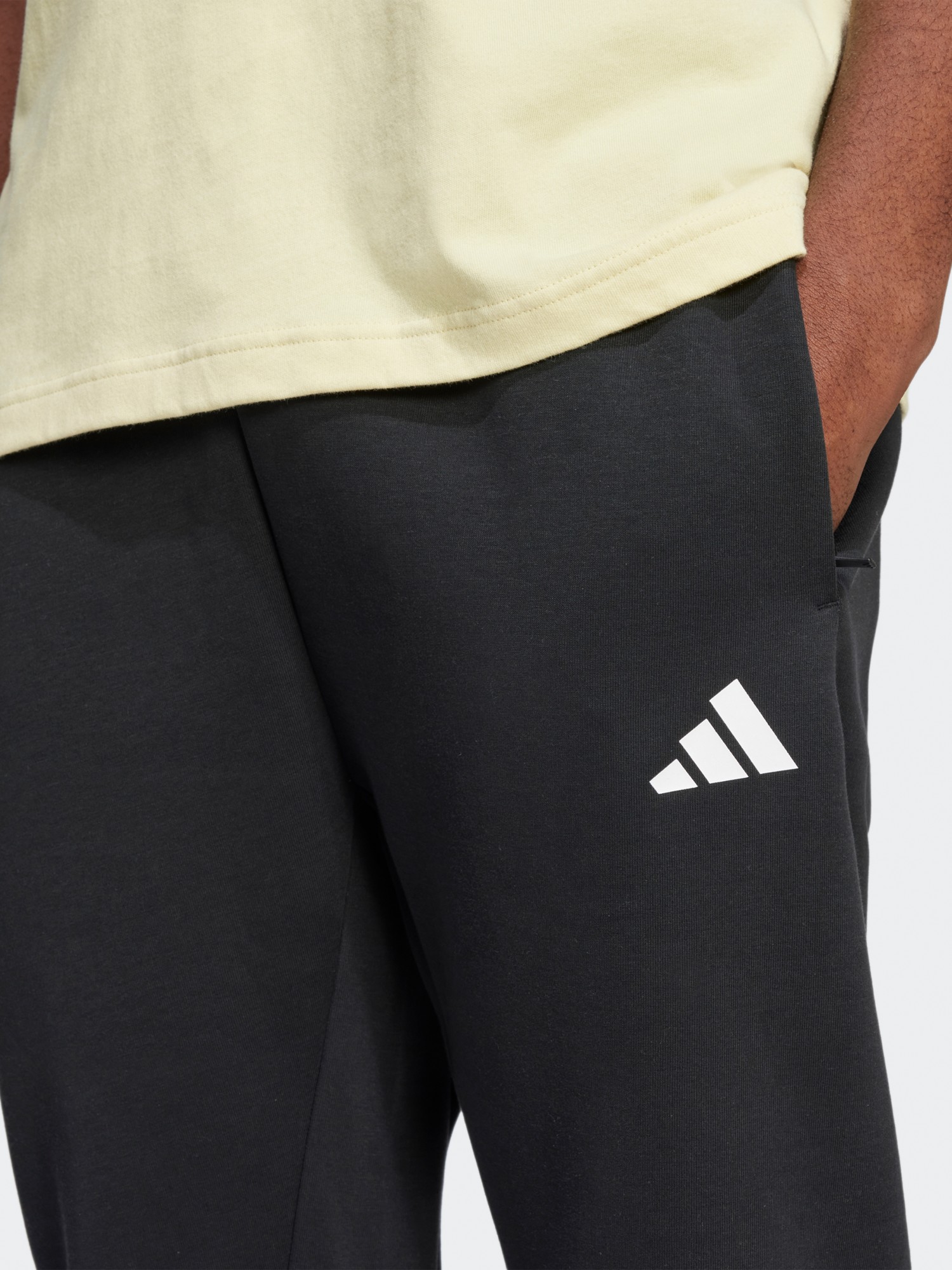 Брюки мужские Adidas M FI 3S PT черные JD4863 изображение 7