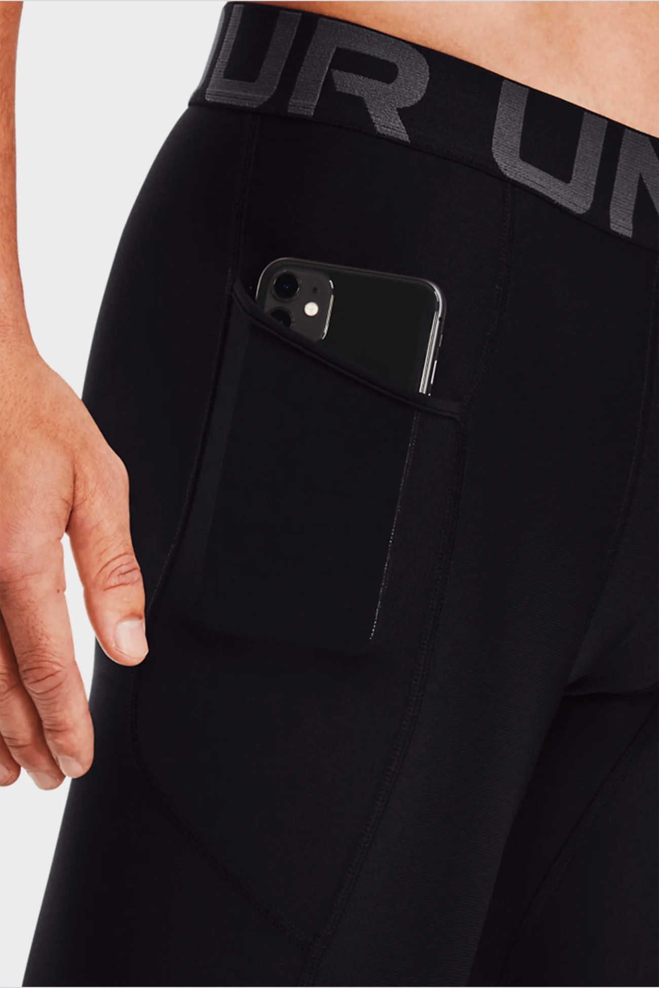 Тайтси чоловічі Under Armour Ua Hg Armour Leggings чорні 1361586-001 изображение 3