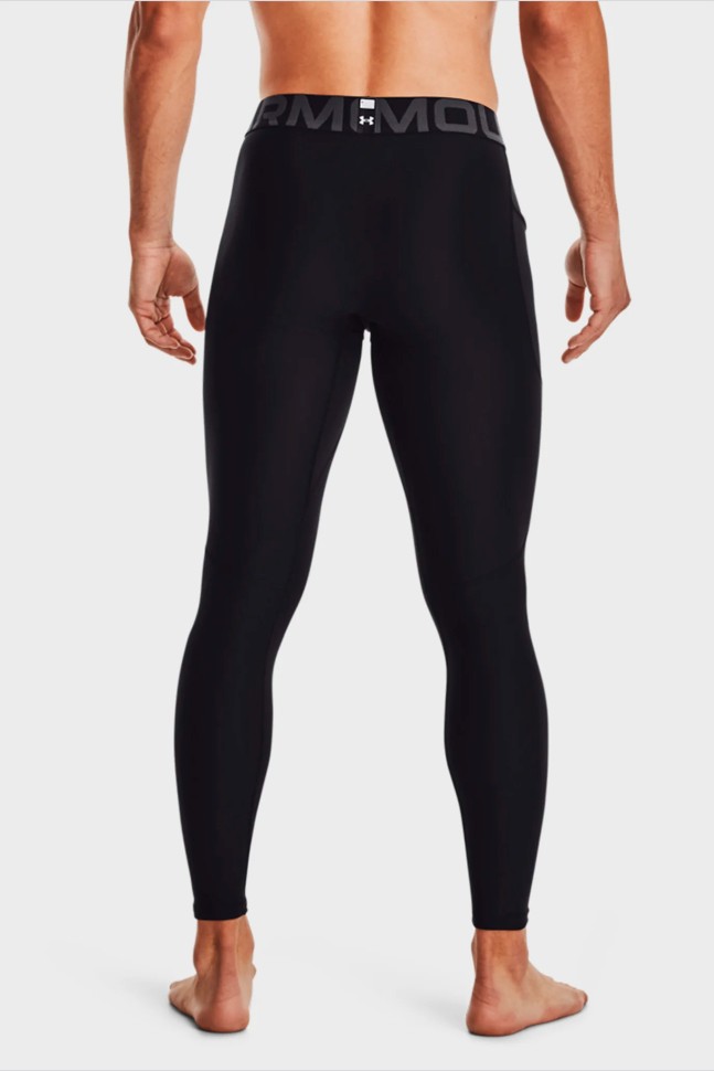 Тайтси чоловічі Under Armour Ua Hg Armour Leggings чорні 1361586-001 изображение 4