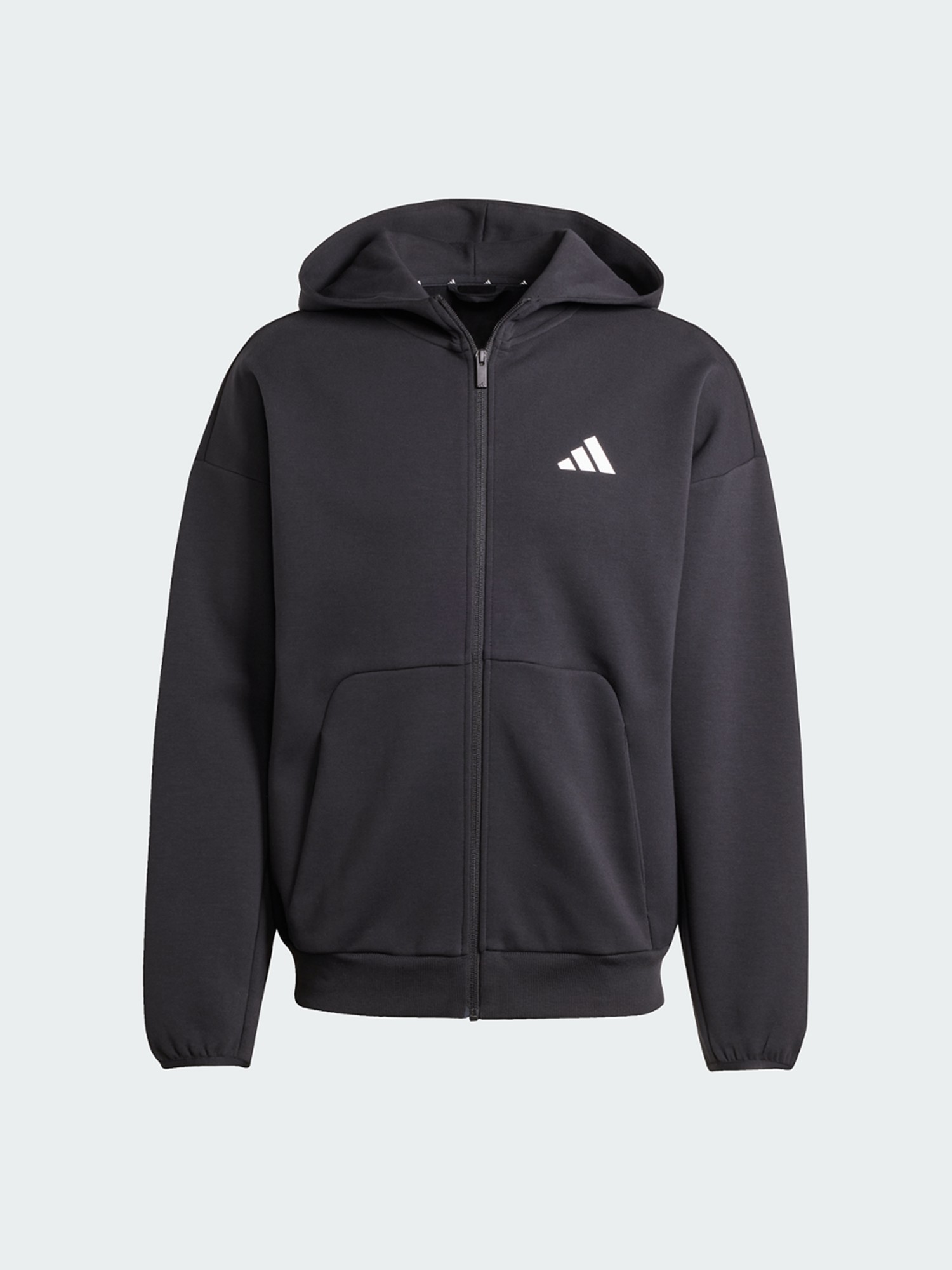 Толстовка чоловіча Adidas M FI SL FZ чорна JI8768 изображение 7