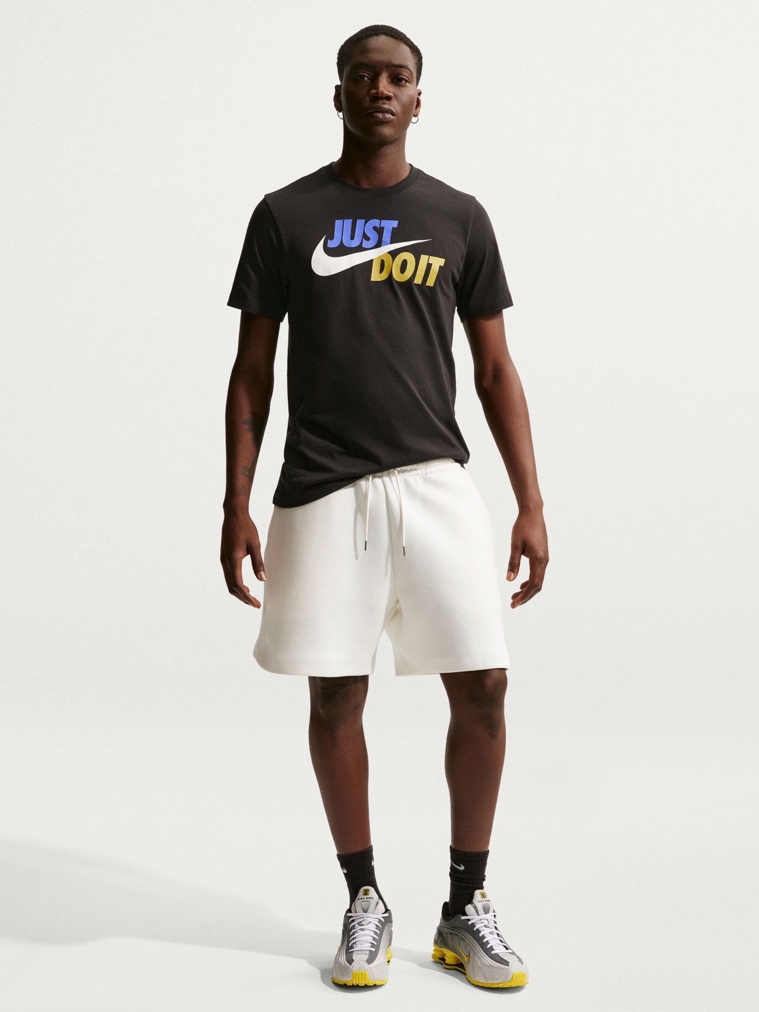 Футболка мужская Nike M NSW TEE JUST DO IT SWOOSH черная AR5006-014 изображение 2