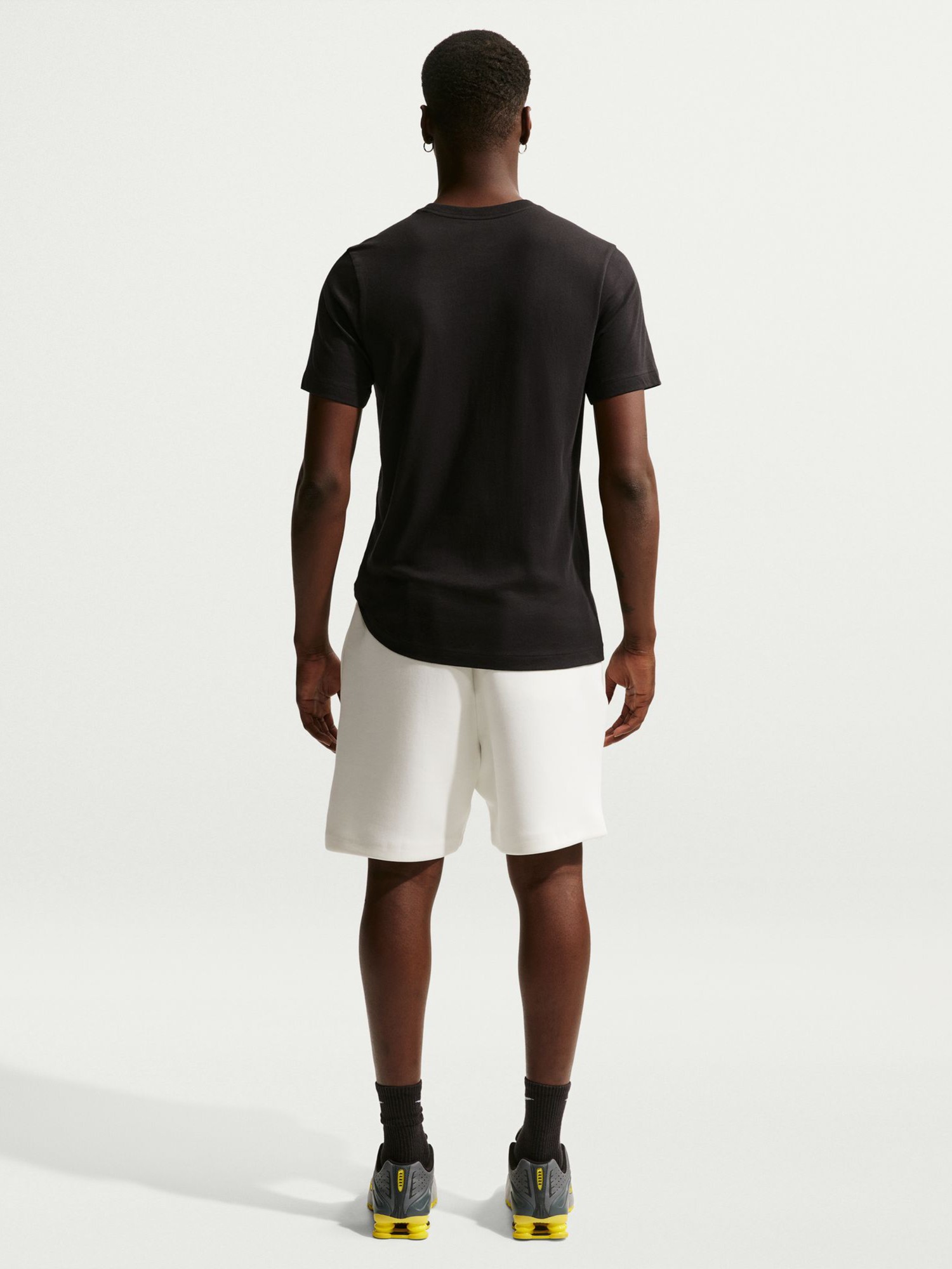 Футболка мужская Nike M NSW TEE JUST DO IT SWOOSH черная AR5006-014 изображение 3