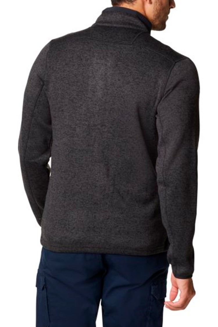 Толстовка чоловіча Columbia SWEATER WEATHER™ FULL ZIP чорний 1954101-010 изображение 2