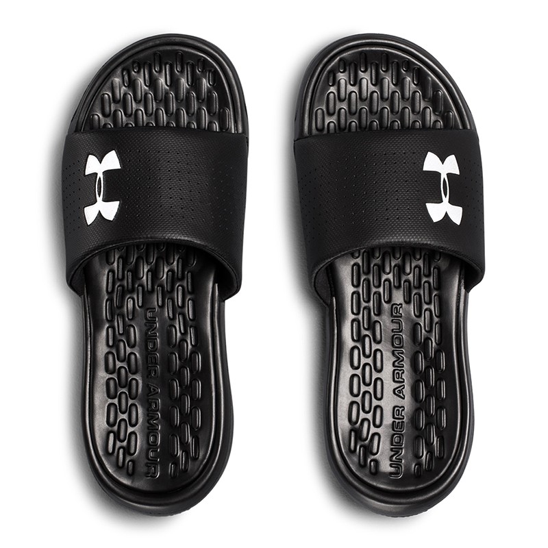 Шлепанцы мужские Under Armour Locker III SL черные 3000061-001 изображение 2