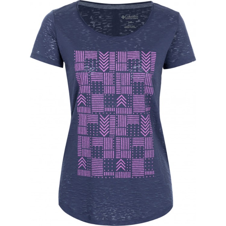 Футболка женская Columbia Elevated™ II Tee фиолетовая 1772251-591 изображение 1