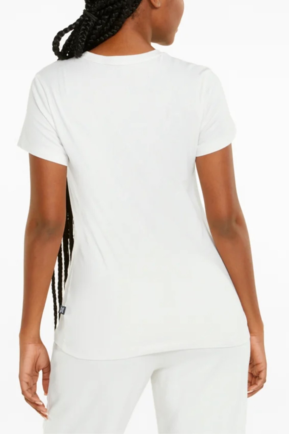 Футболка жіноча Puma Ess+ Embroidery Tee бежева 84833199 — фото 3