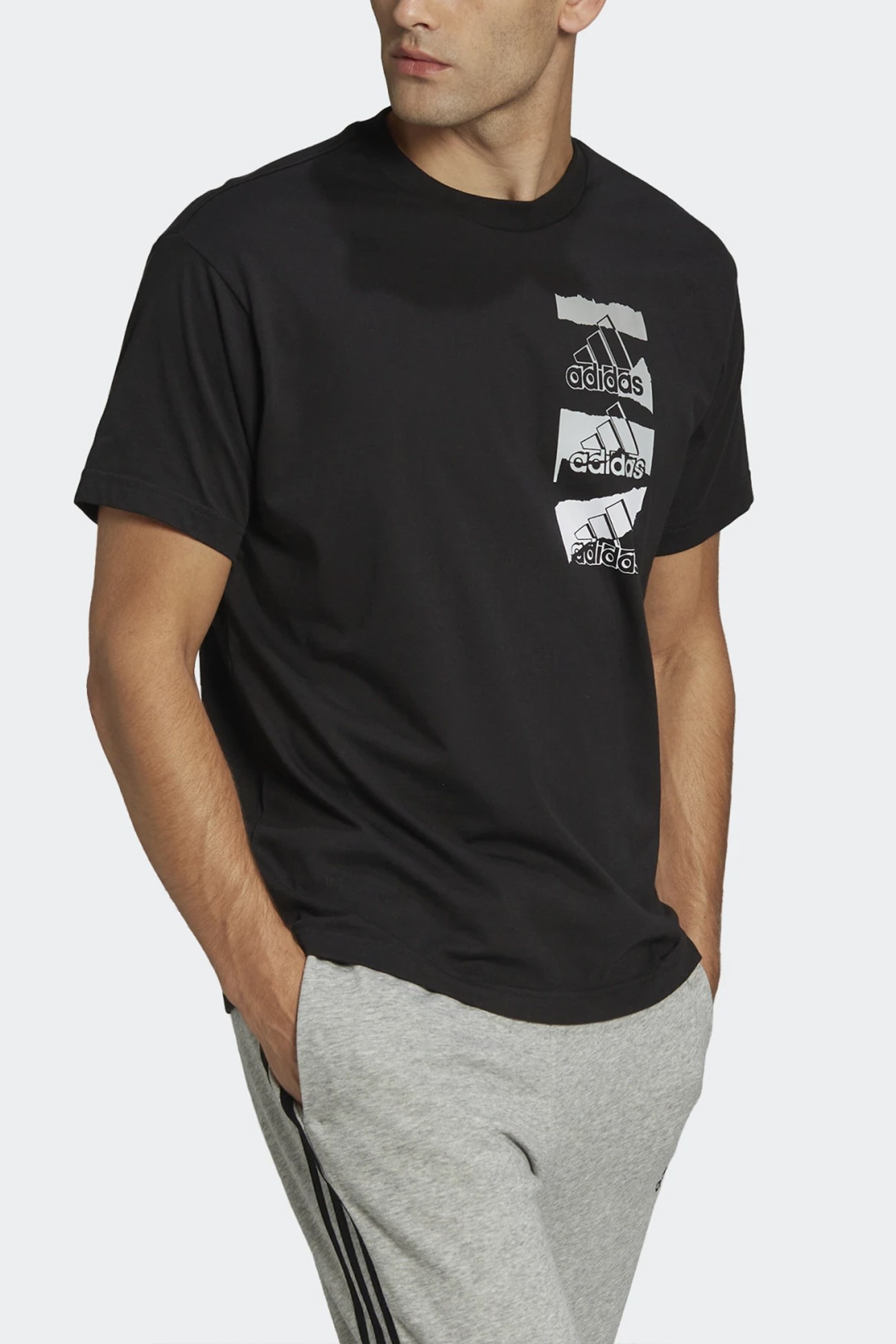 Футболка чоловіча M Bl Q2 T Adidas HE4314 изображение 3