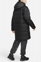 Куртка женская Nike W Nsw Syn Tf Rpl Hd Parka черная DX1798-010 изображение 4