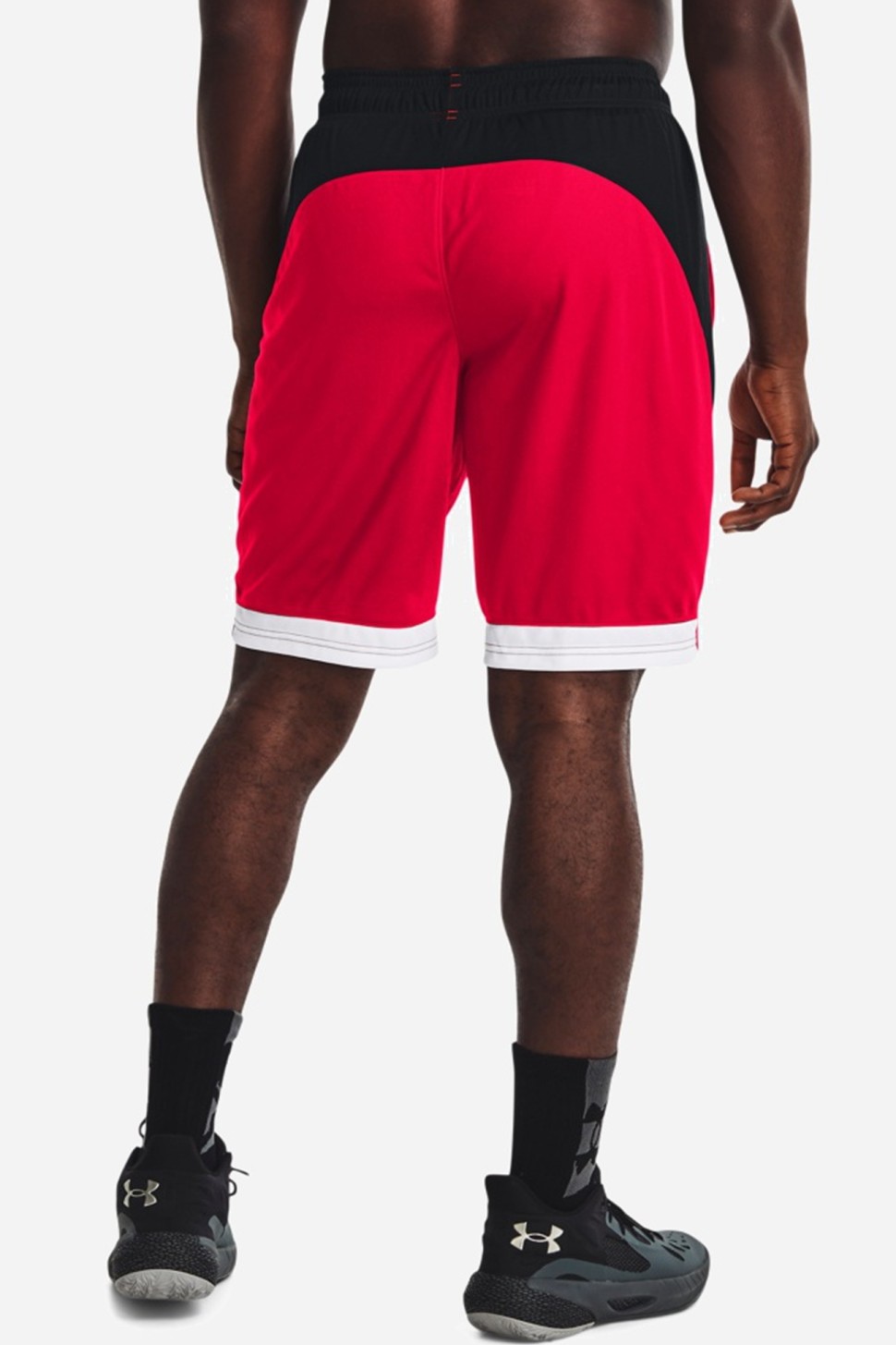 Шорти чоловічі Under Armour UA BASELINE 10'' SHORT червоні 1370220-600 — фото 4