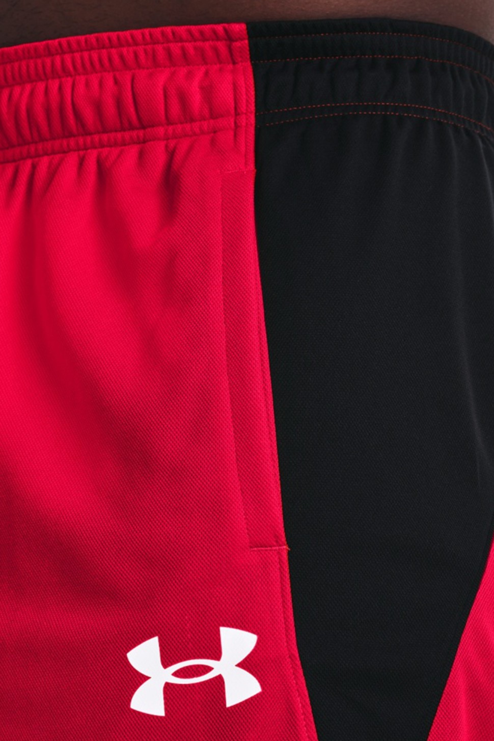 Шорти чоловічі Under Armour UA BASELINE 10'' SHORT червоні 1370220-600 — фото 6
