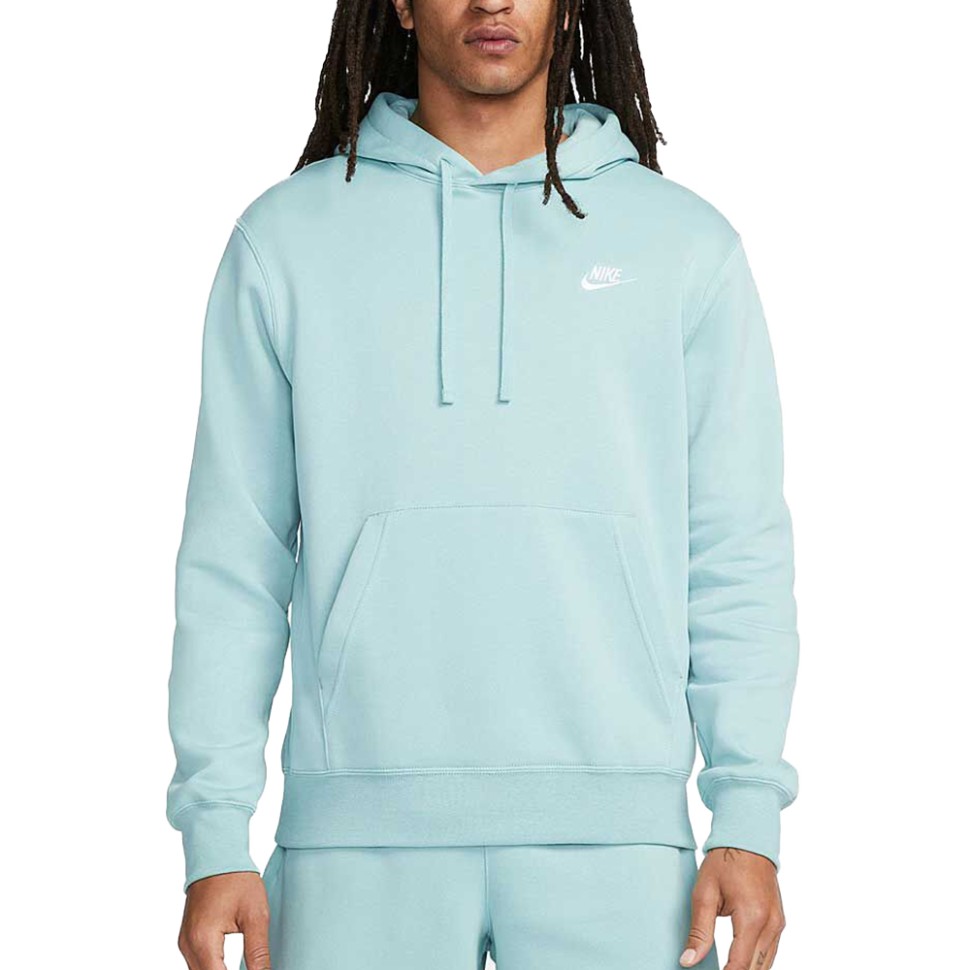 Толстовка чоловіча Nike M NSW CLUB HOODIE PO BB м'ятна BV2654-310 — фото 1