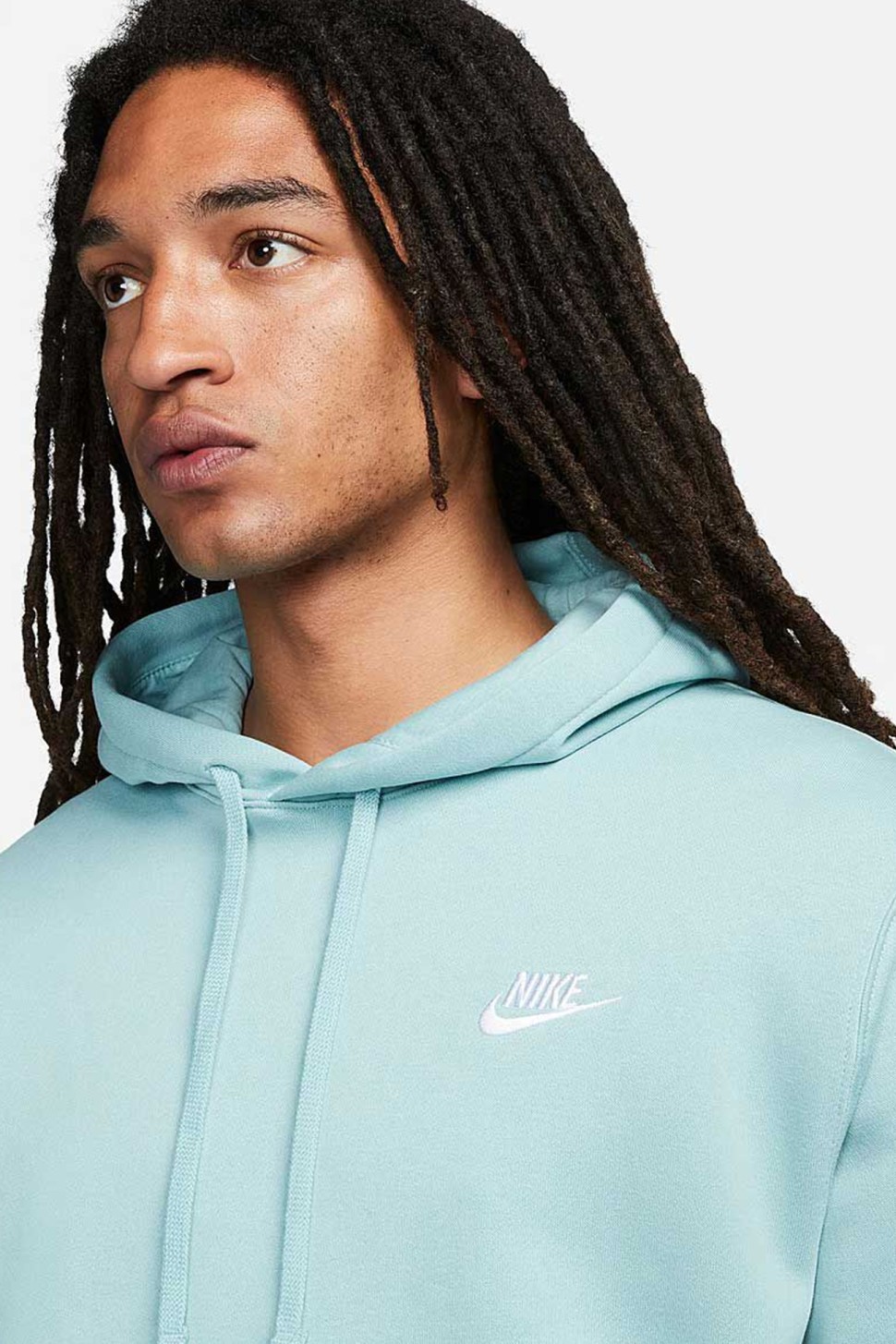 Толстовка чоловіча Nike M NSW CLUB HOODIE PO BB м'ятна BV2654-310 — фото 4