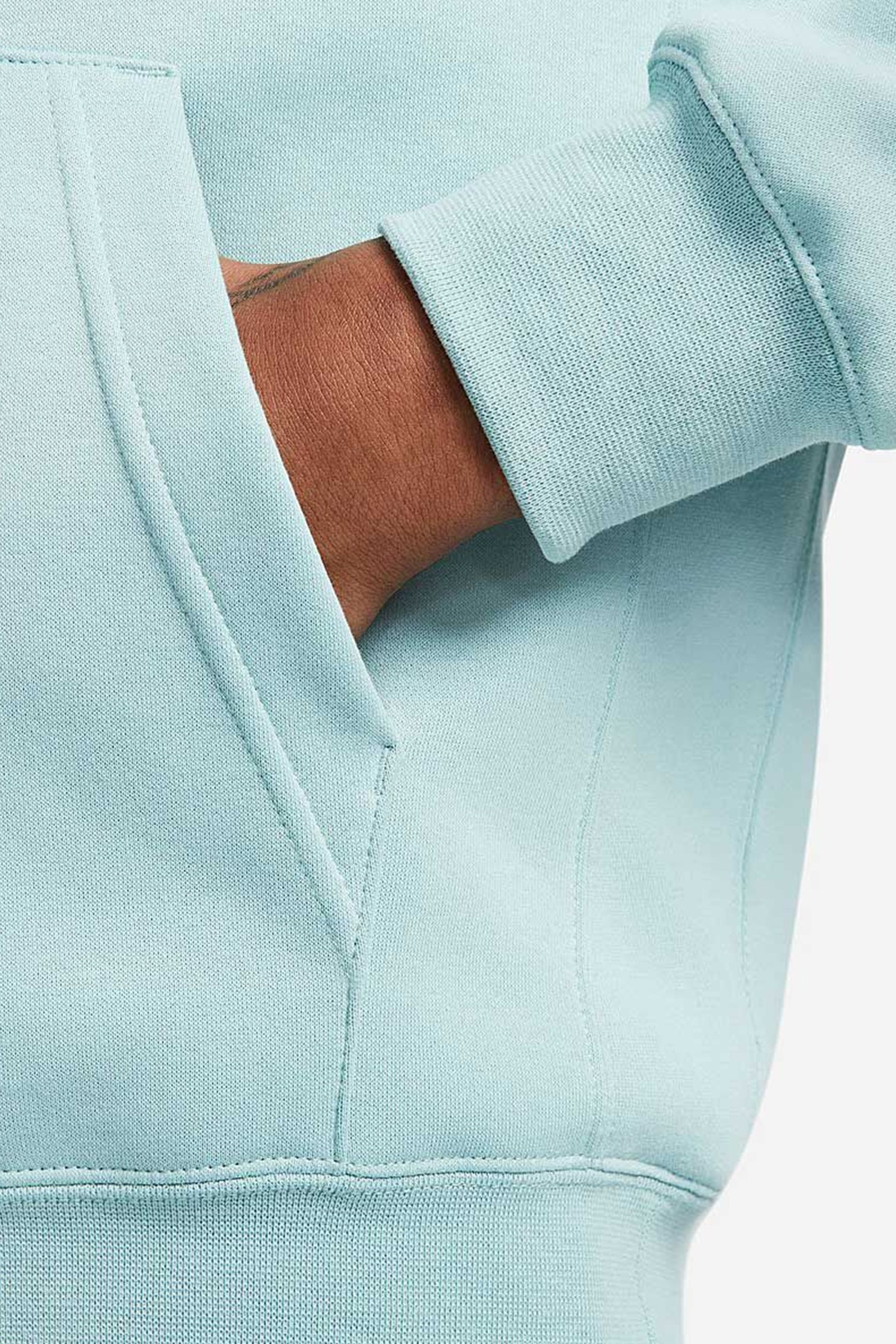 Толстовка чоловіча Nike M NSW CLUB HOODIE PO BB м'ятна BV2654-310 изображение 5