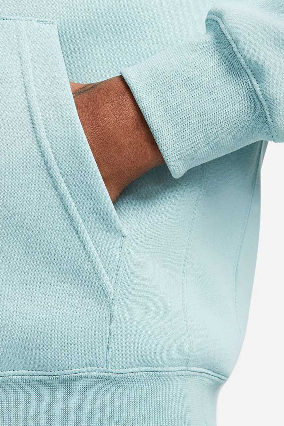 Толстовка чоловіча Nike M NSW CLUB HOODIE PO BB м'ятна BV2654-310 — фото 5