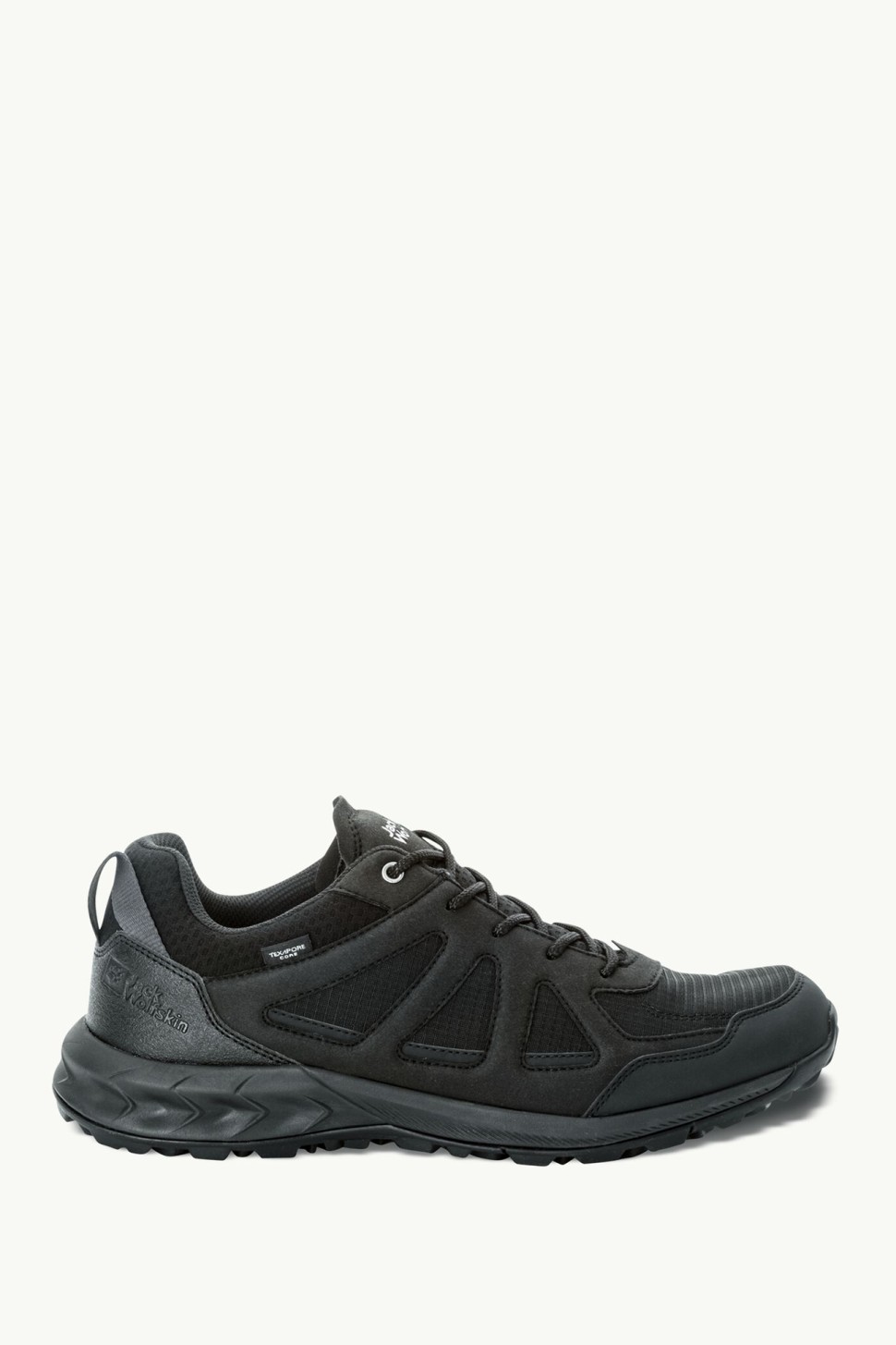 Напівчеревики чоловічі Jack Wolfskin WOODLAND 2 TEXAPORE LOW M чорні 4051271-6000 — фото 2