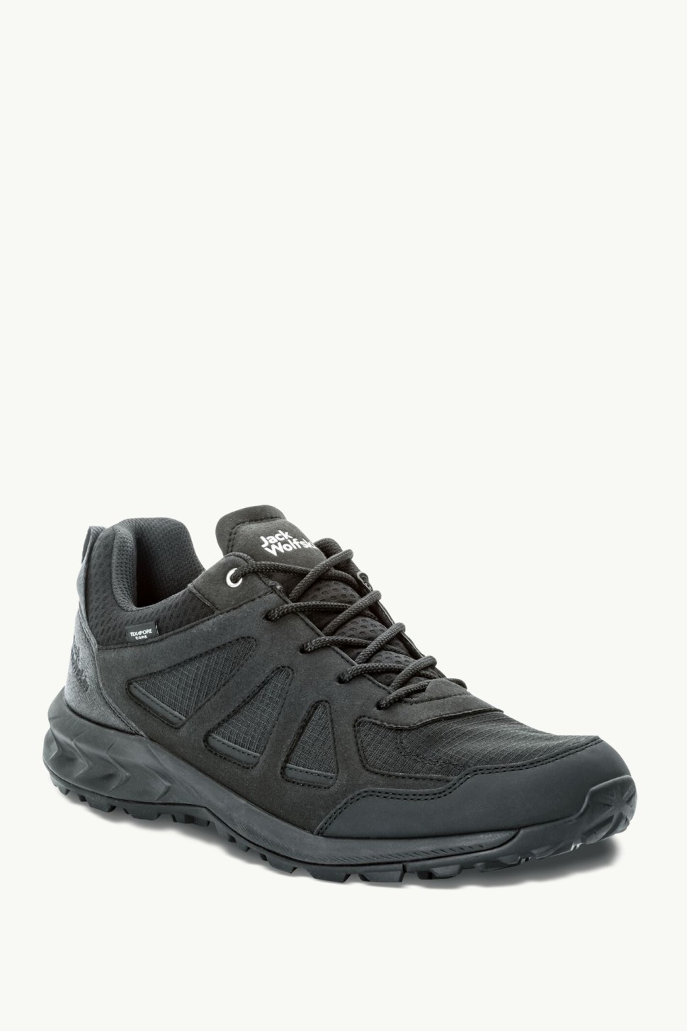 Напівчеревики чоловічі Jack Wolfskin WOODLAND 2 TEXAPORE LOW M чорні 4051271-6000 — фото 5