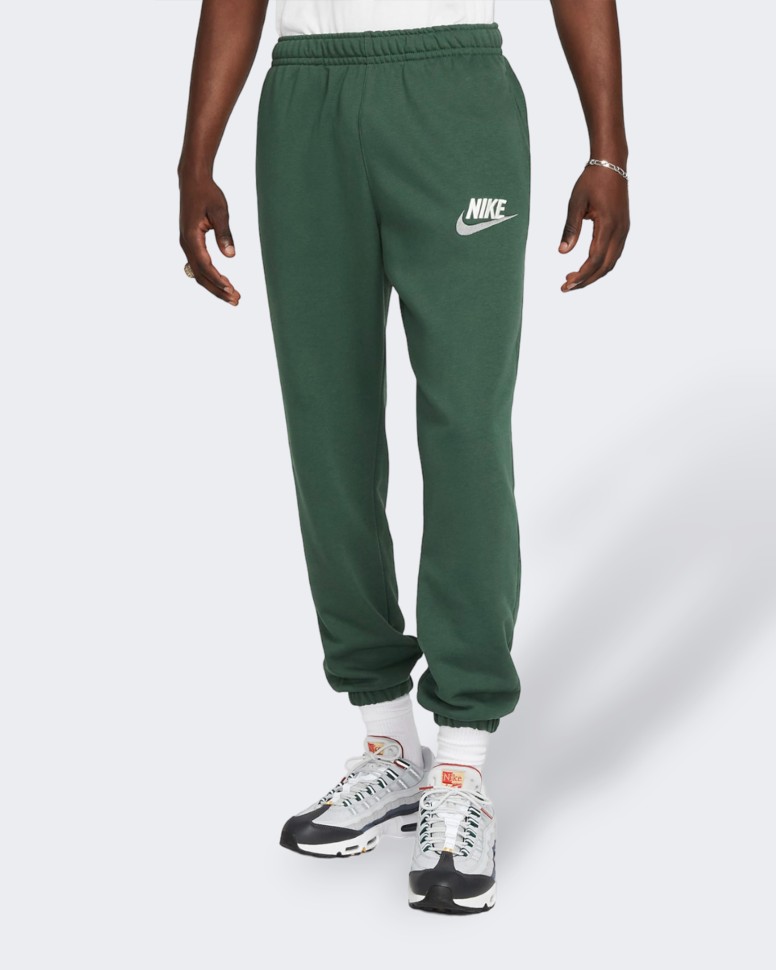 Брюки мужские Nike M NK CLUB+ FT CF PANT LBR зеленые FB7687-323 изображение 2