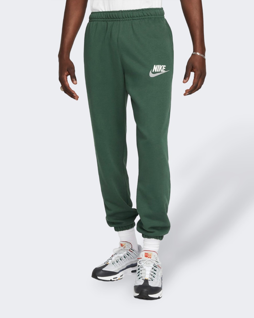 Штани чоловічі Nike M NK CLUB+ FT CF PANT LBR зелені FB7687-323 — фото 2
