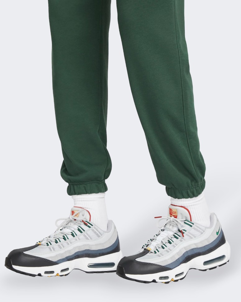 Брюки мужские Nike M NK CLUB+ FT CF PANT LBR зеленые FB7687-323 изображение 5