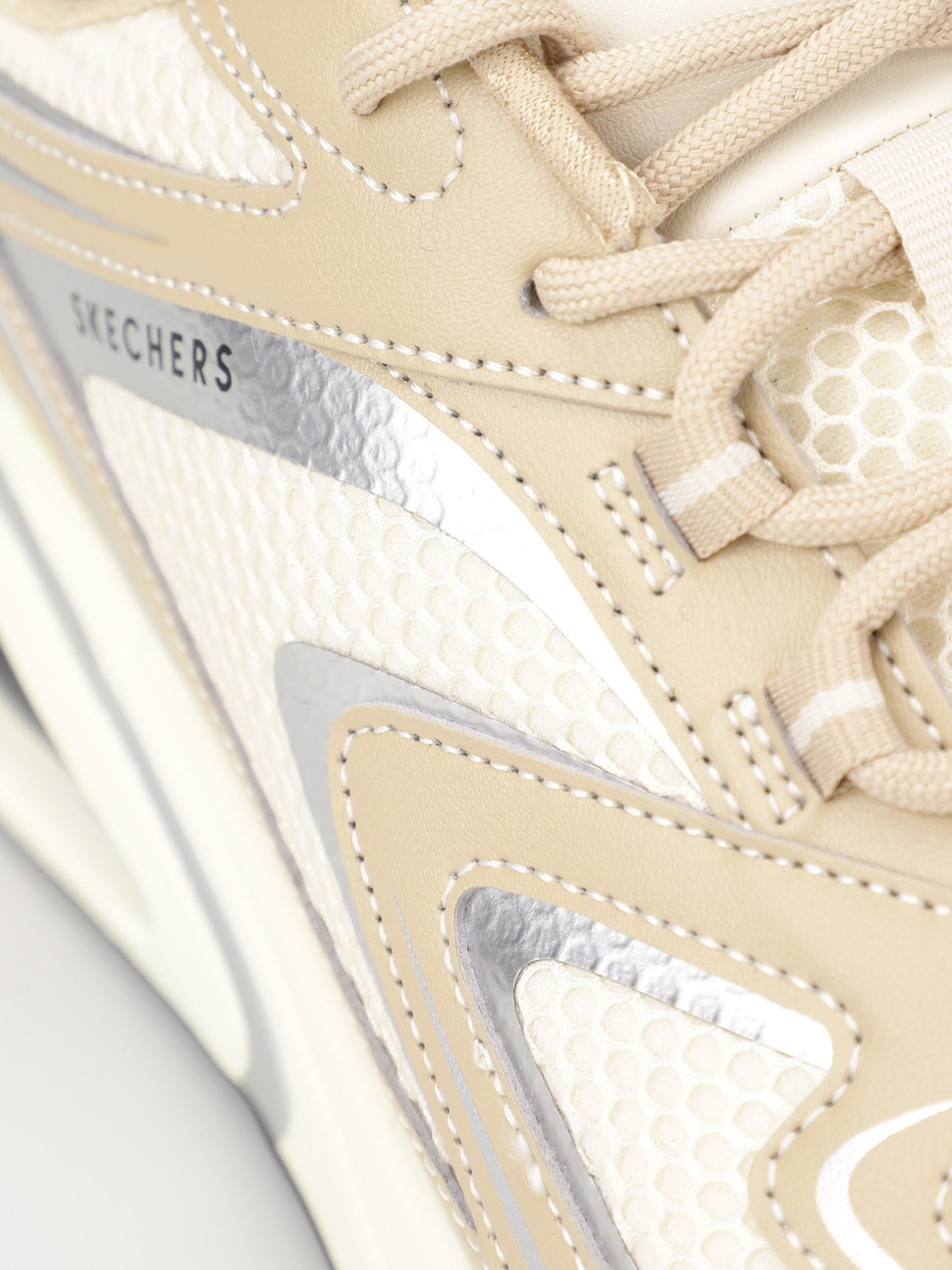 Кросівки чоловічі Skechers Tres-Air бежеві 183075 TPE — фото 5