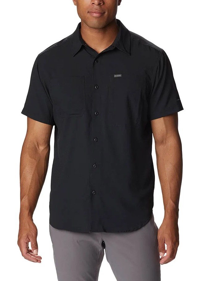 Рубашка мужская Columbia Silver Ridge™ Utility Lite Short Sleeve черная 2030721-010 изображение 2