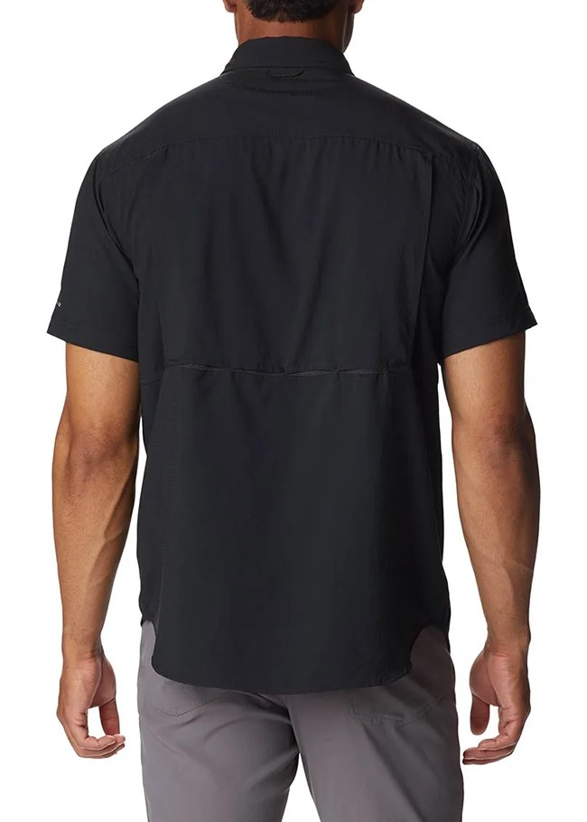 Рубашка мужская Columbia Silver Ridge™ Utility Lite Short Sleeve черная 2030721-010 изображение 3