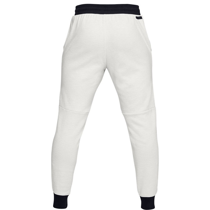 Брюки мужские Under Armour UNSTOPPABLE 2X KNIT JOGGER белые 1320725-112 изображение 2