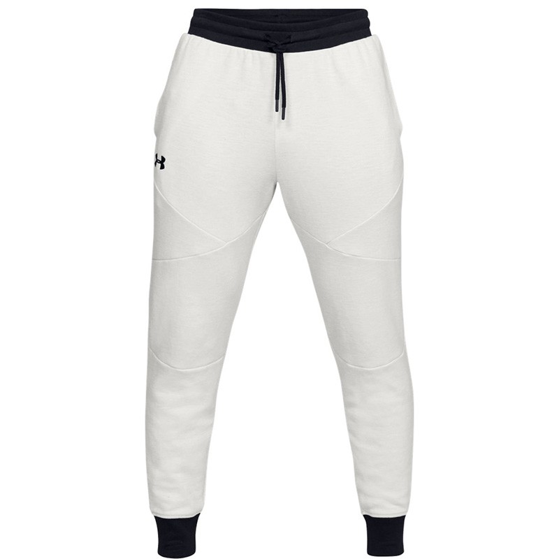 Брюки мужские Under Armour UNSTOPPABLE 2X KNIT JOGGER белые 1320725-112 изображение 1