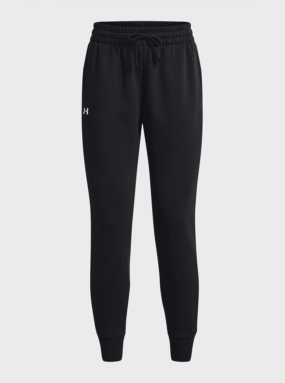 Брюки женские Under Armour UA Rival Fleece Jogger черные 1379438-001 изображение 6
