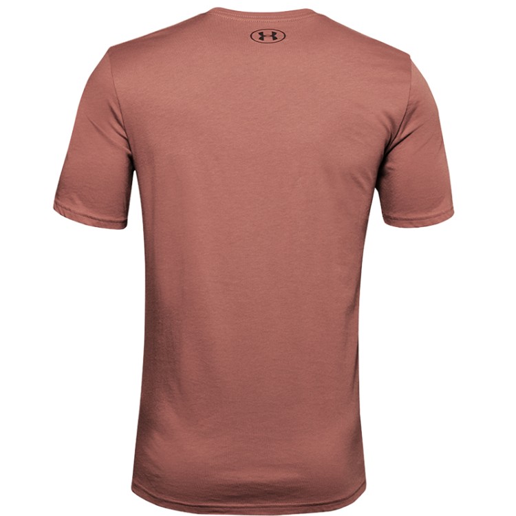 Футболка мужская Under Armour Sportstyle Logo Ss коричневая 1329590-226 изображение 2