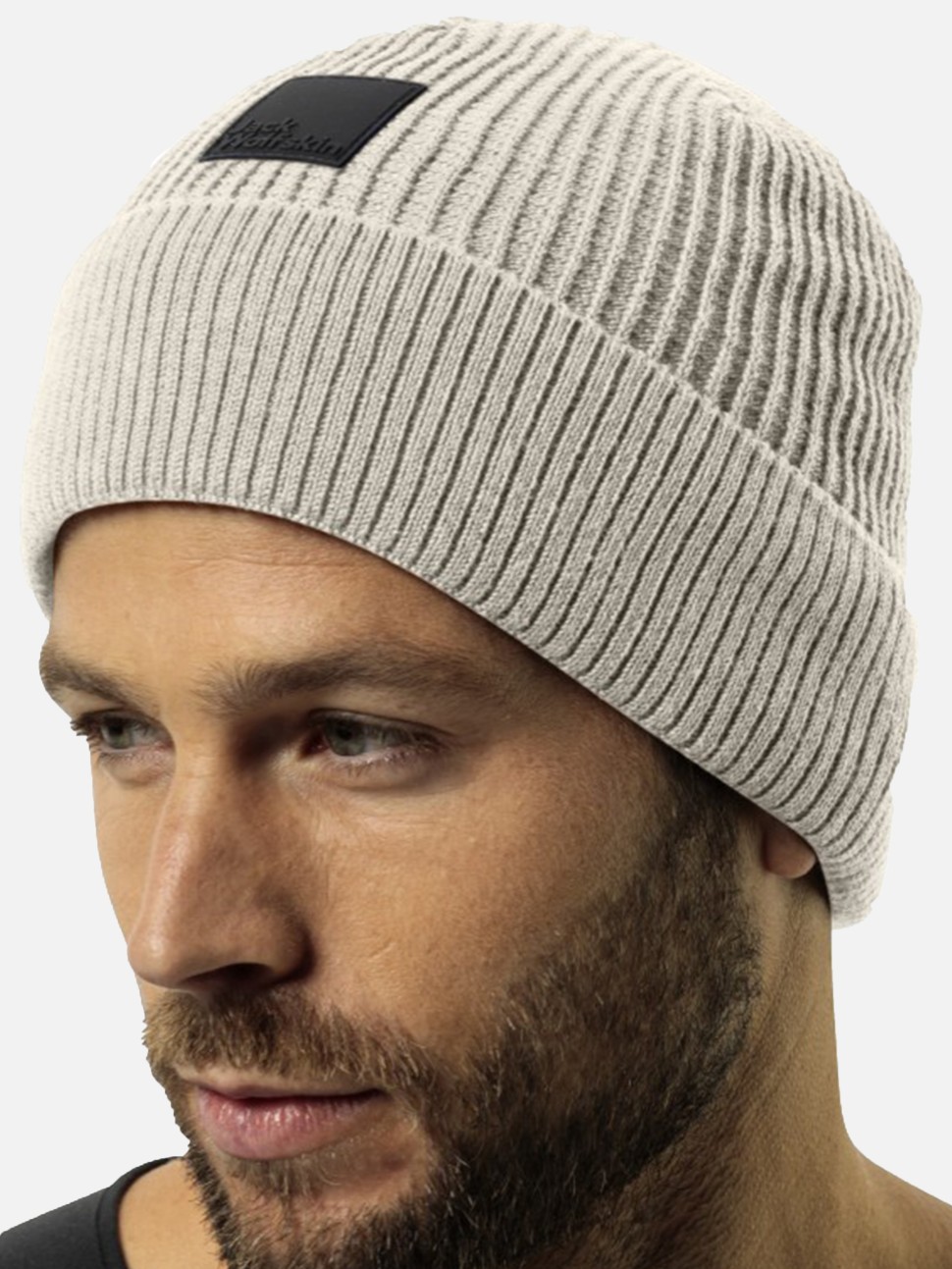 Шапка Jack Wolfskin REYUSE BEANIE хакі 1912171-A0029 — фото 3