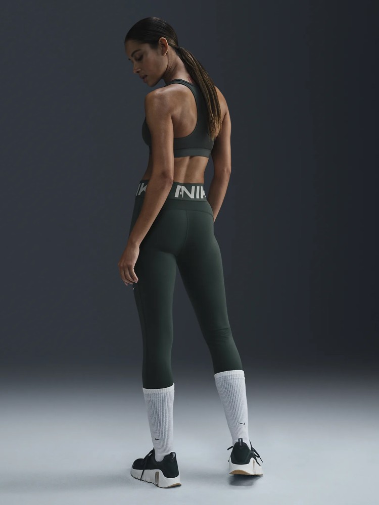 Легінси жіночі Nike W NP SCULPT DF HR TIGHT зелені FV7382-338 изображение 5