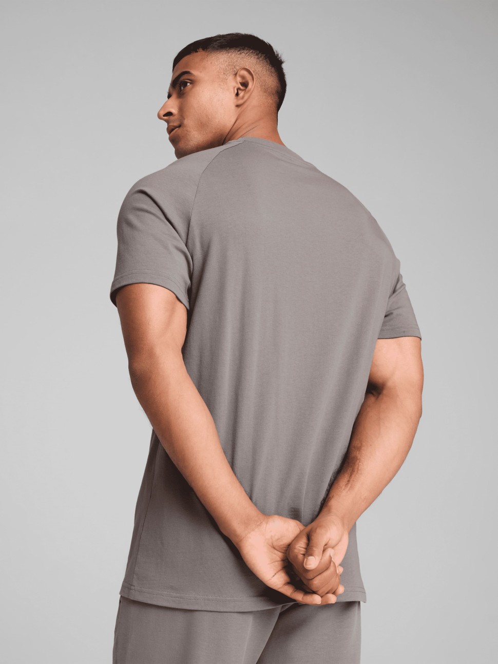 Футболка чоловіча Puma TECH Tee графiтова 68459879 — фото 3