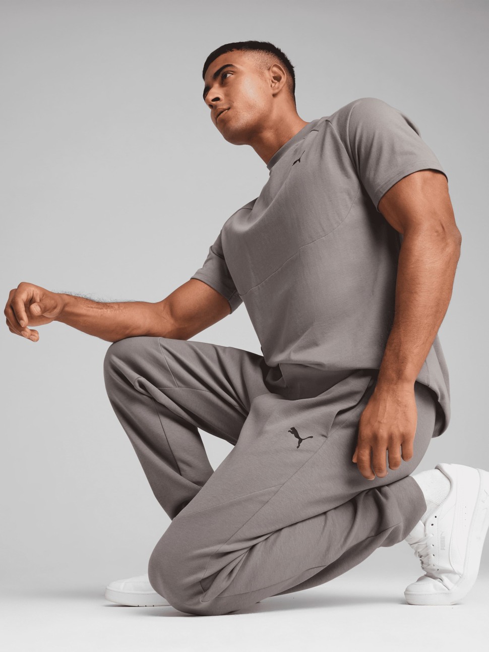 Футболка чоловіча Puma TECH Tee графiтова 68459879 — фото 4