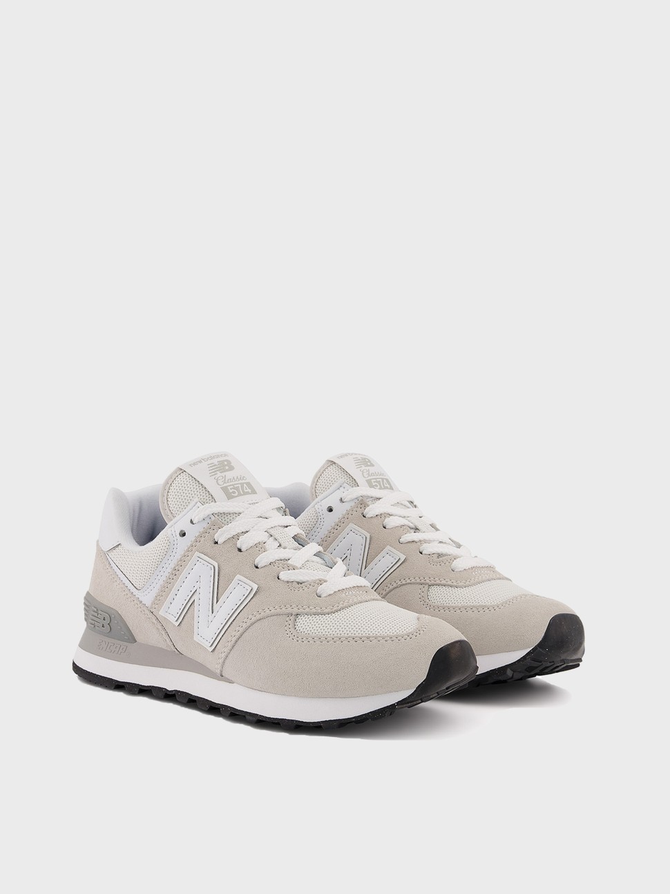 Кросівки жіночі New Balance 574 сірі WL574EVW — фото 4