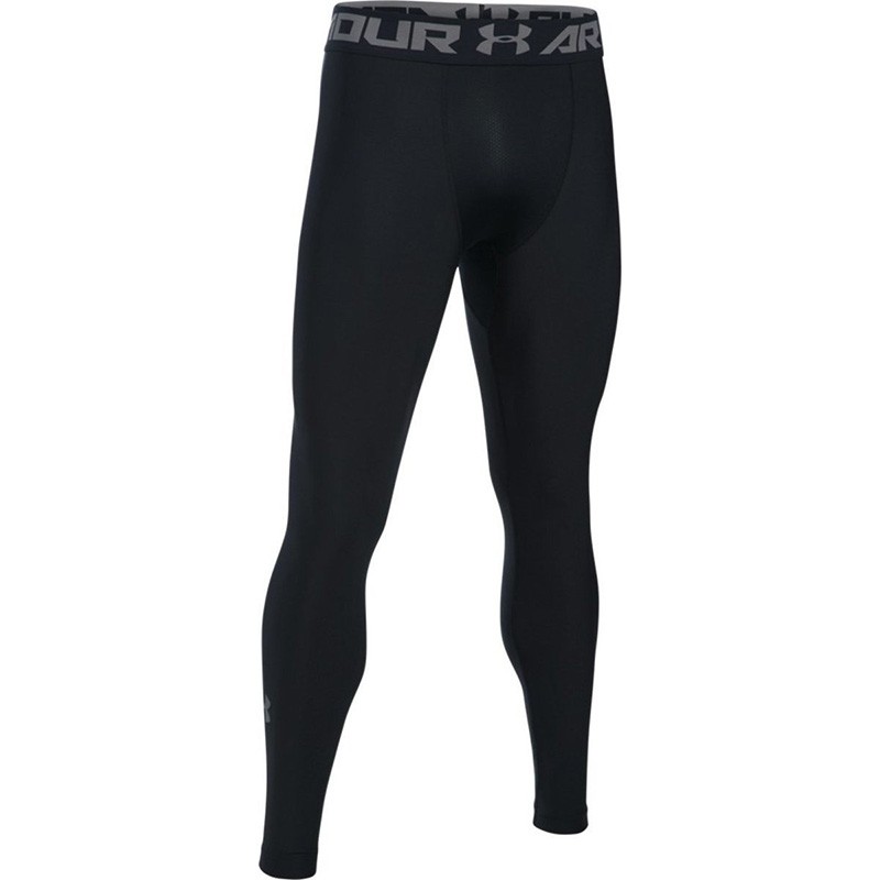 Тайтсы мужские Under Armour HeatGear Compression Leggings черные 1289577-001 изображение 2