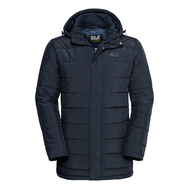 Куртка мужская Jack Wolfskin Svalbard Coat Men темно-синяя 1204501-1010 изображение 1
