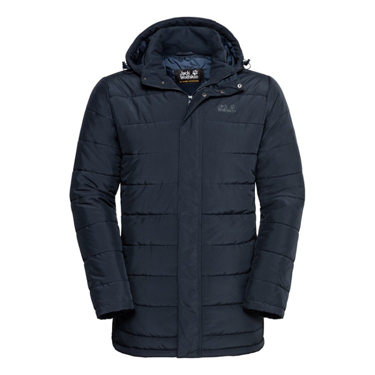 Куртка чоловіча Jack Wolfskin  Svalbard Coat Men темно-синя 1204501-1010 изображение 1