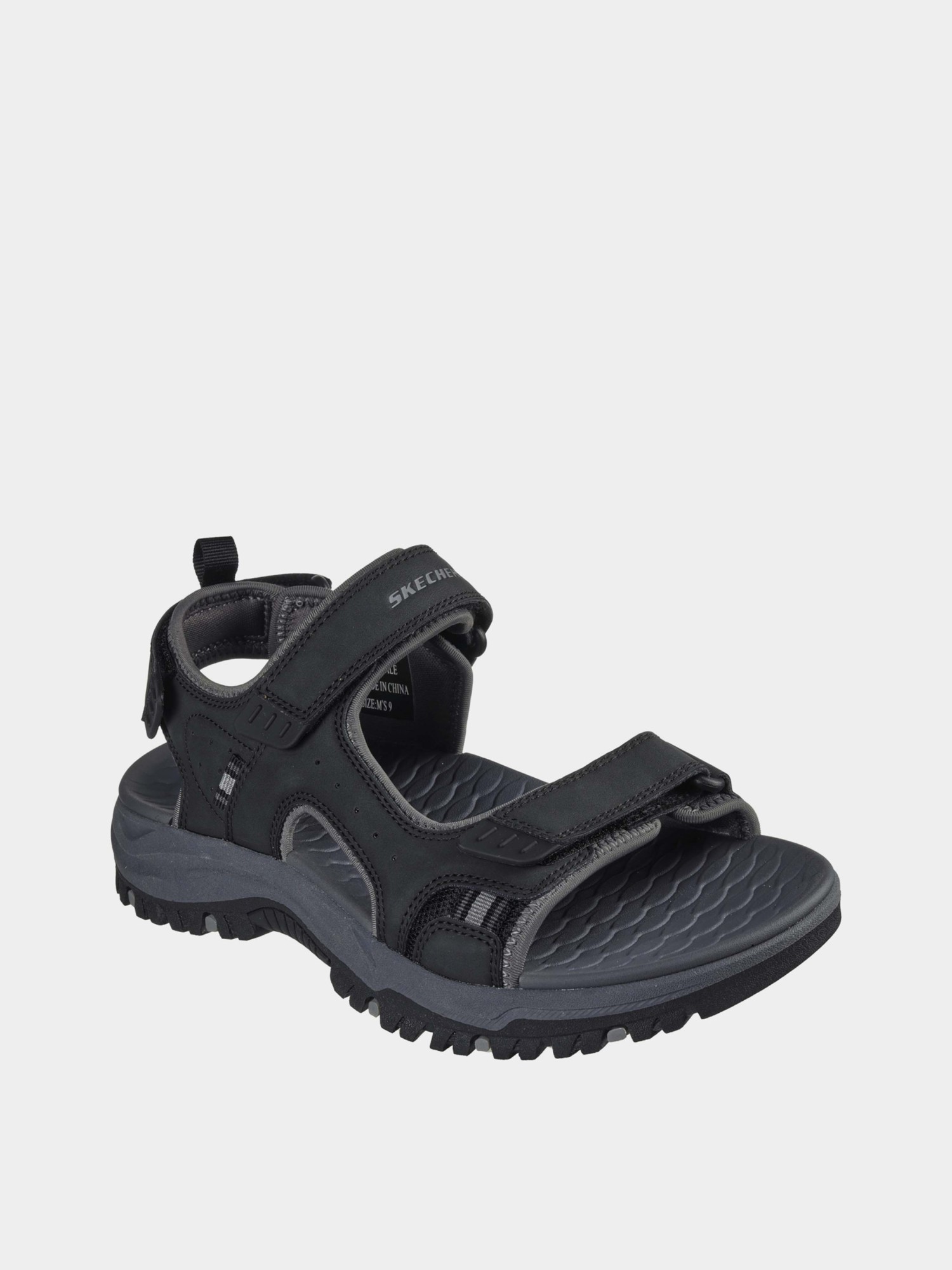 Сандалії чоловічі Skechers PREWITT чорні 205139 BLK изображение 4